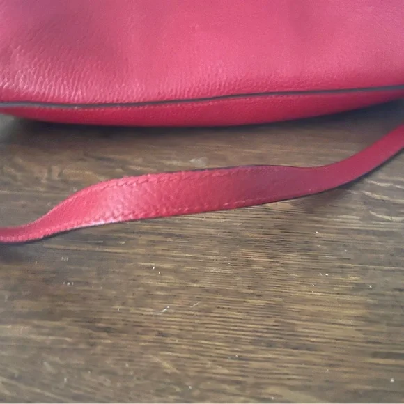 Gucci Bamboo Daily Top Handle Bag Leather Red - Picture 2 of 12
